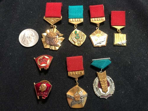 Rare set soviet komsomol - 8,